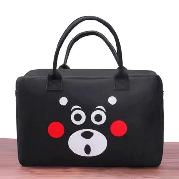 Cartoon Felt Travel Bag Lightweight